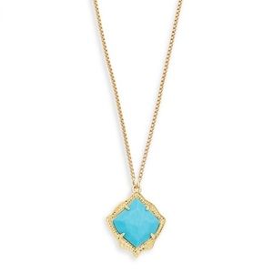Kendra Scott Kacey pendant necklace in gold